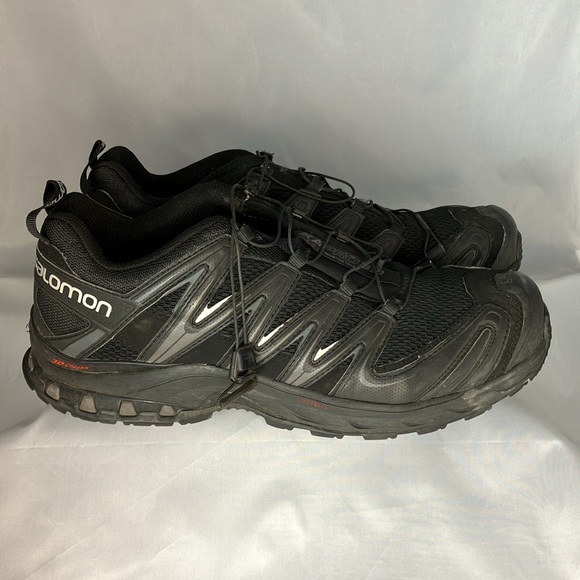 Salomon XA pro black men’s size 12 shoes - Picture 4 of 8